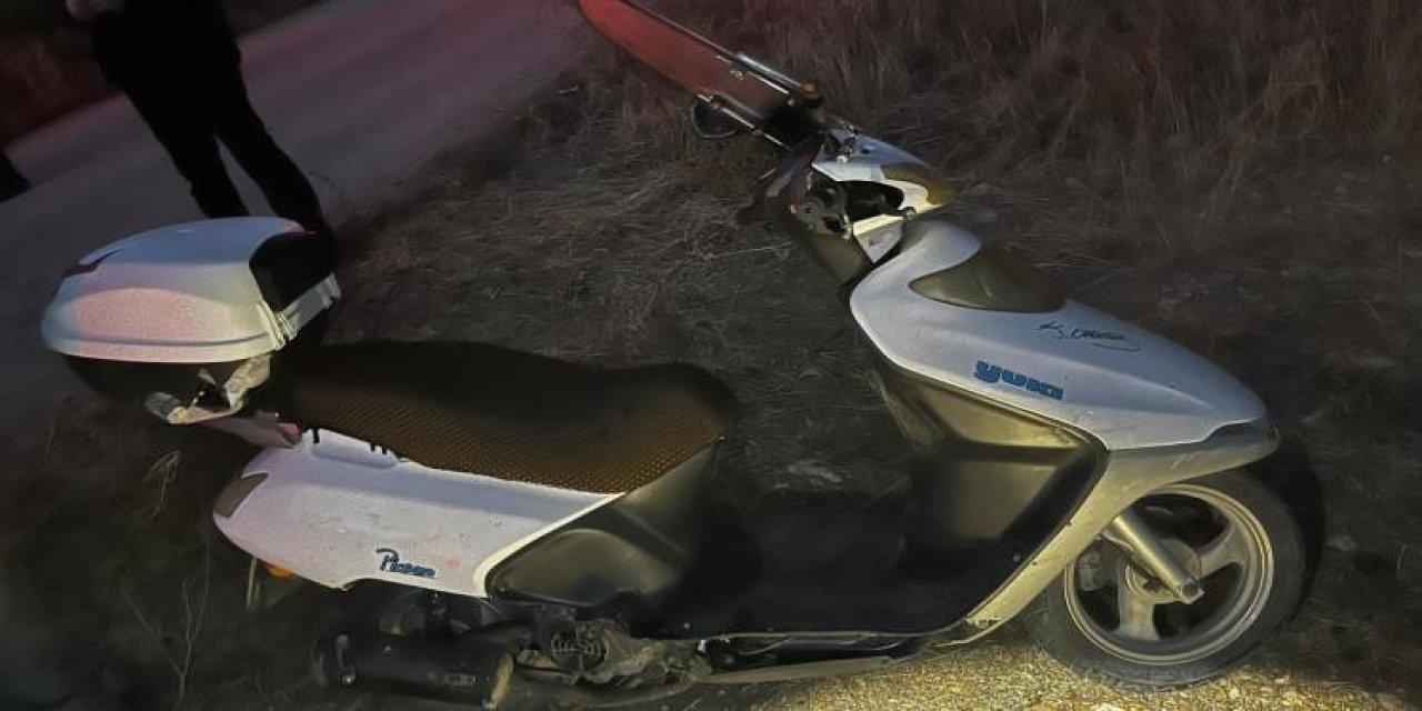 Bilecik'te devrilen motosikletin sürücü yaralandı