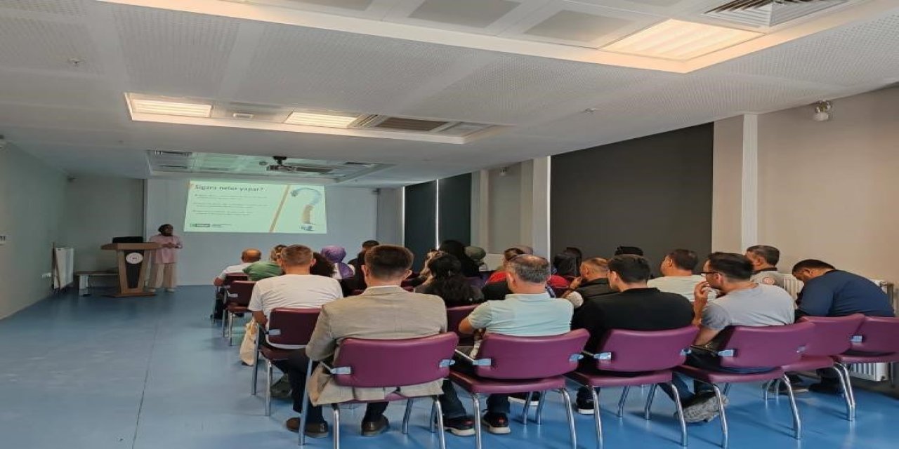 "Sigara bırakma kampanyası" düzenlendi