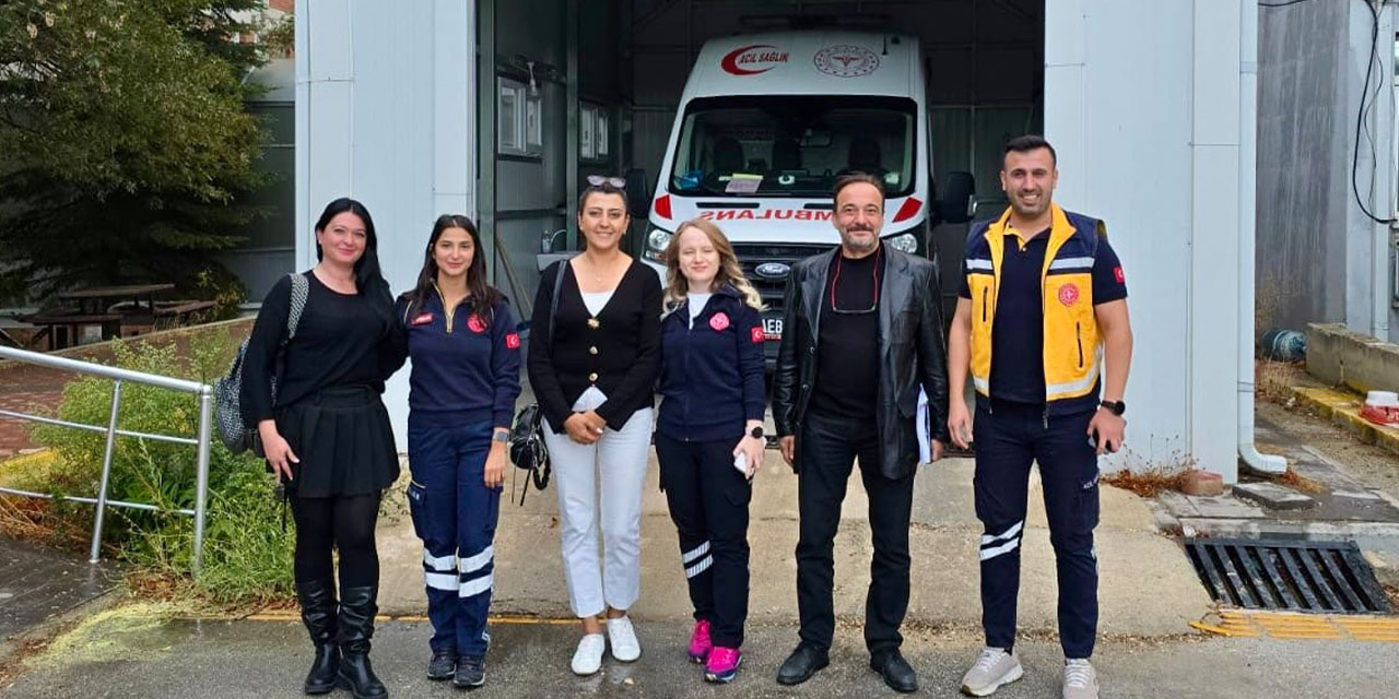 Acil Sağlık Hizmetleri Başkanı saha ziyaretlerini sürdürüyor