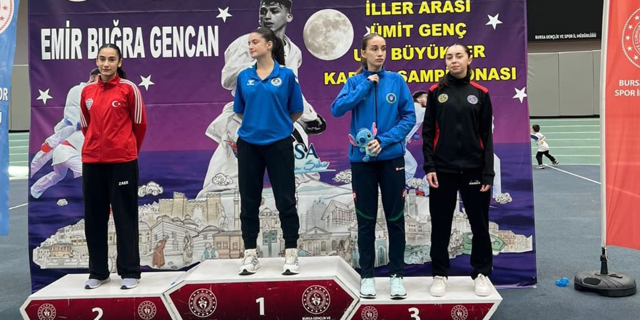 Eskişehirli sporcular Bursa'da başarı gösterdi