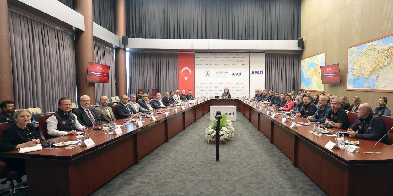 Deprem Bilim Kurulu Toplantısı düzenlendi