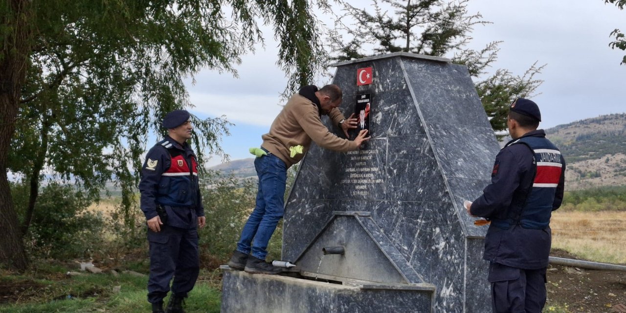Eskişehir'de tahrip edilen çeşme onarıldı