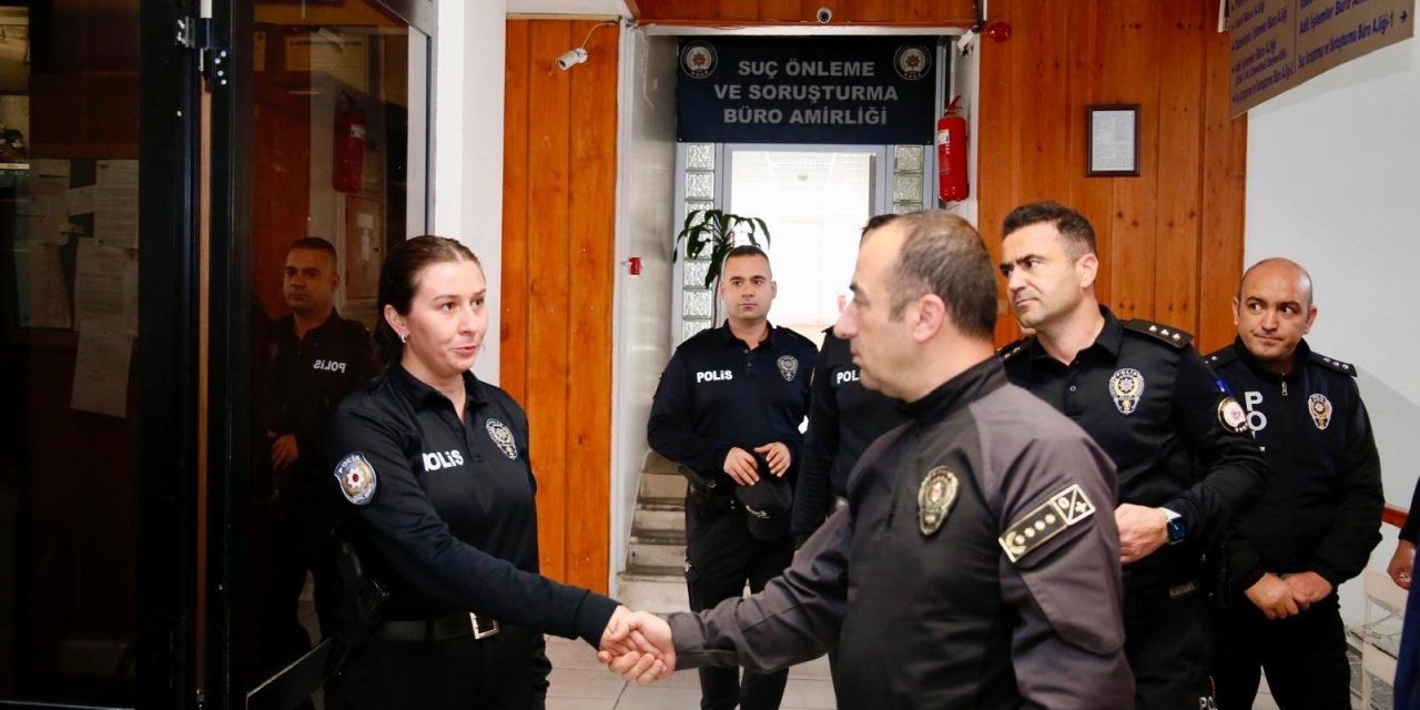 Eskişehir Emniyet Müdürü'nden amirliklere ziyaret
