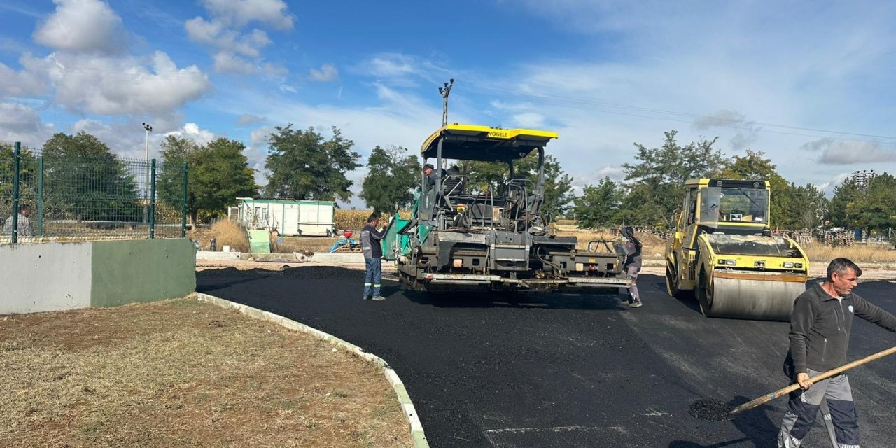 Beylikova’da yol çalışmaları tamamlandı