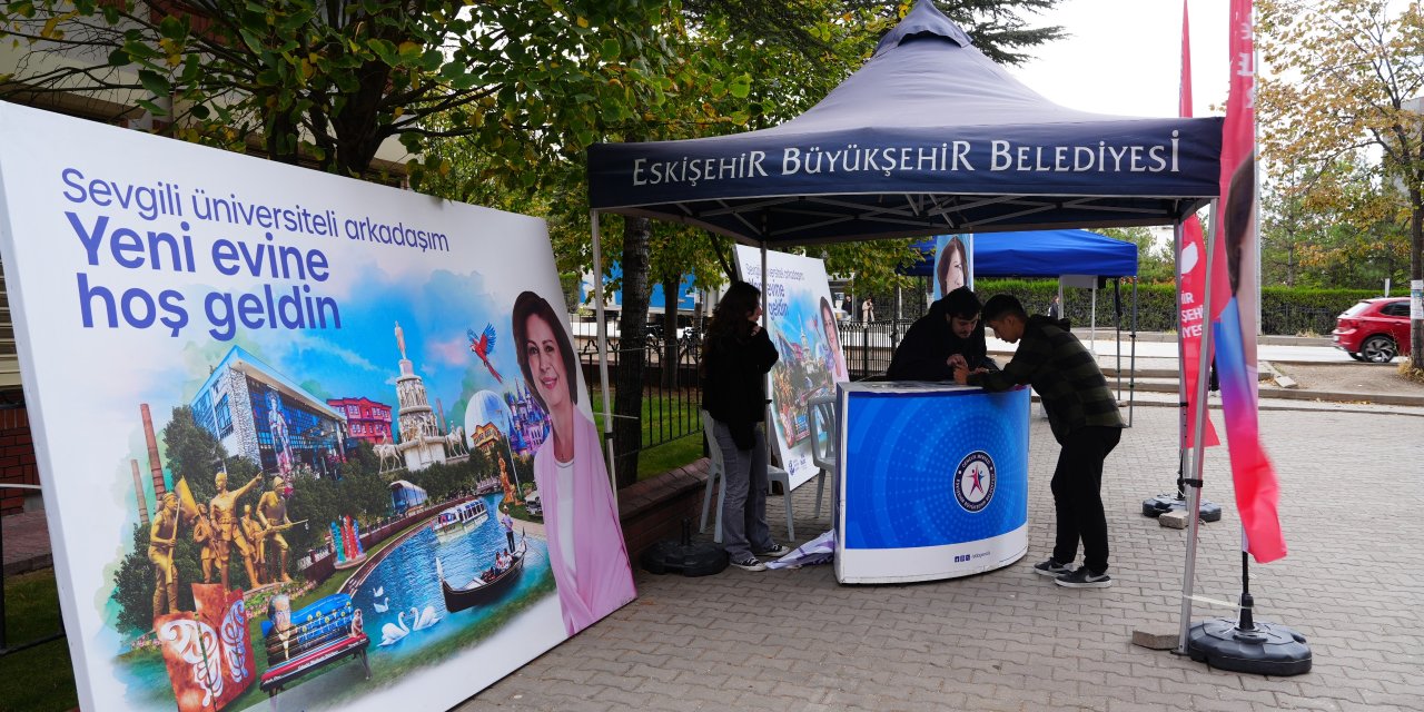 Eskişehir'de üniversite öğrencilerine özel karşılama