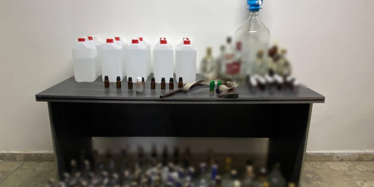 48 litre etil alkol ele geçirildi