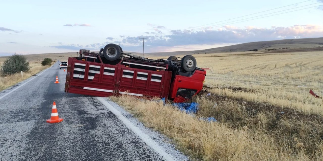 Afyonkarahisar’da feci kaza: 3 yaralı