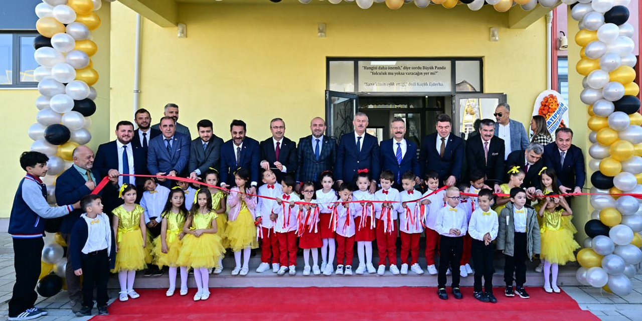 Vali Aksoy Fuat Sezgin Anaokulu'nun açılış törenine katıldı