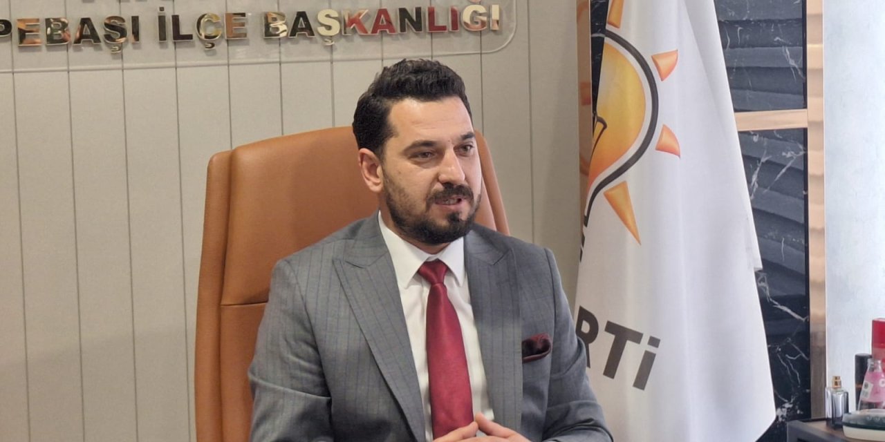AK Parti Tepebaşı İlçe Başkanı Kaya Ahmet Ataç’a yüklendi