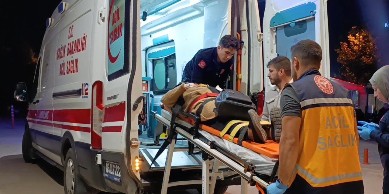 Takla atan elektrikli treeporterde 1 kişi yaralandı