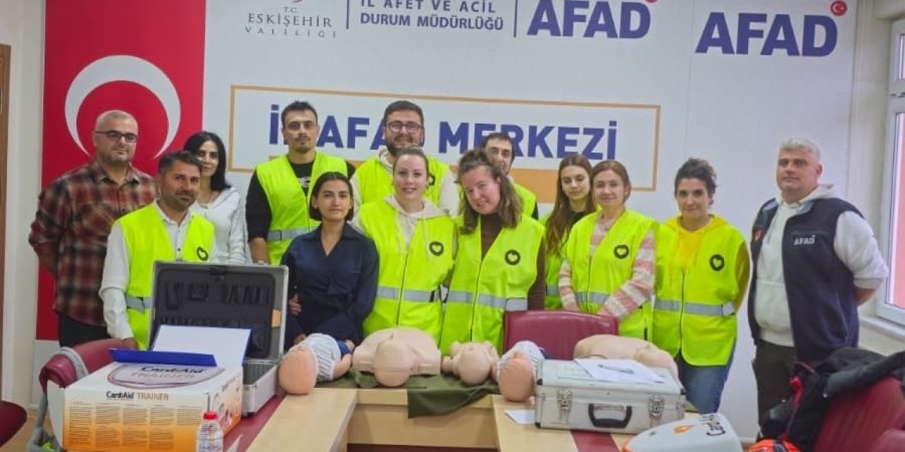 AFAD ekipleri ilk yardım eğitimi verdi