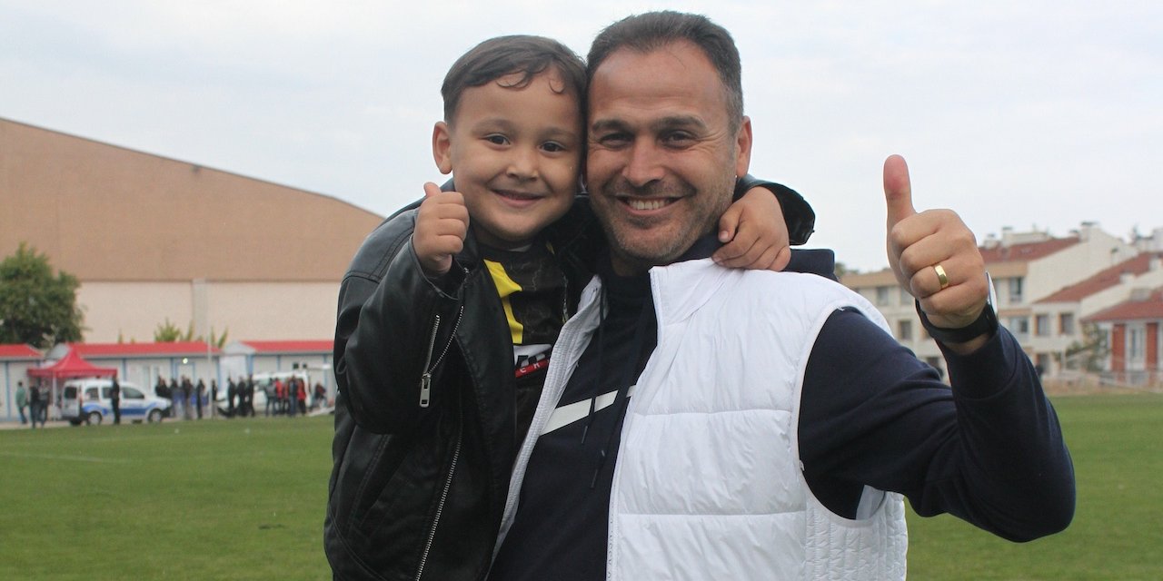 İlk tebrik oğlundan