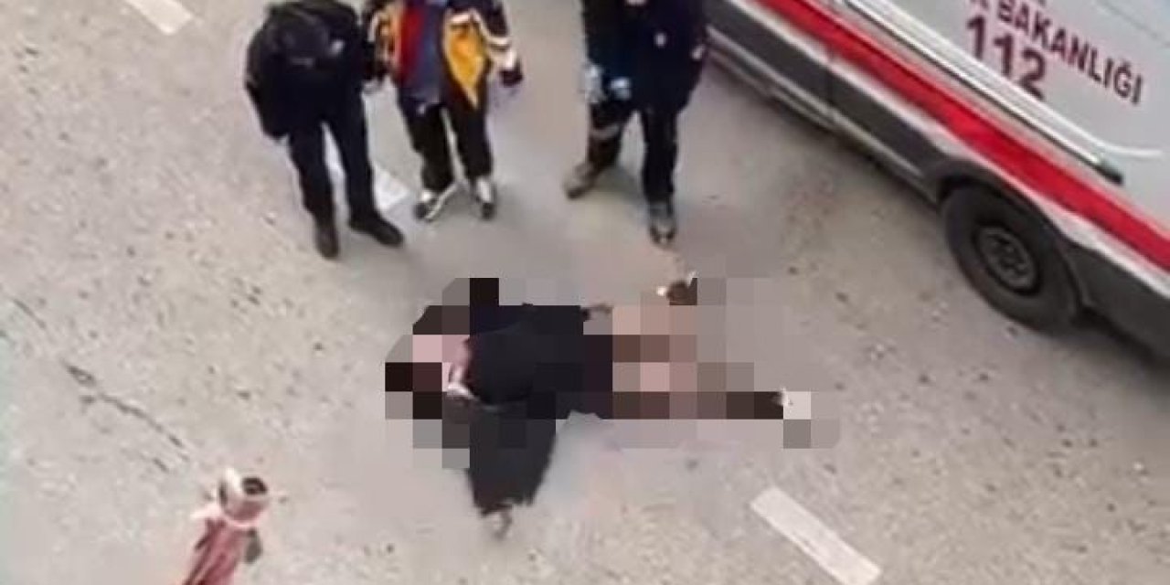 Yola yatan kadını görünce sağlık ekipleri ne yapacağını şaşırdı