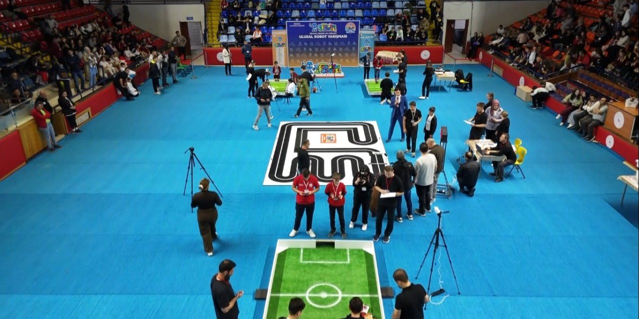 Ulusal Robot Yarışması coşkuya sahne oldu