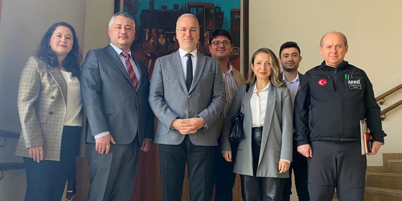 İMO Eskişehir Şubesi Ersin Emiroğlu’nu ziyaret etti