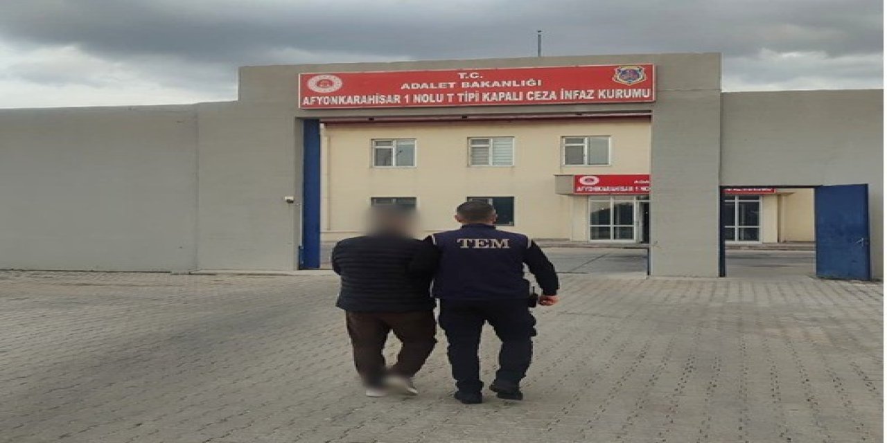 6 yıl 3 ay hapis cezası ile aranan şahıs yakalandı