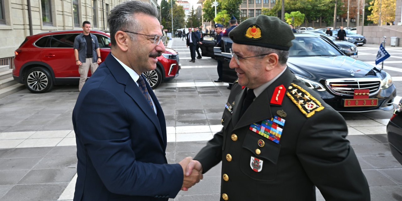 Genelkurmay Başkanı'ndan Vali Aksoy'a ziyaret
