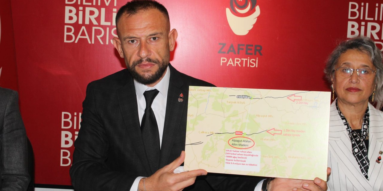 Zafer Partisi'nden maden projesine karşı mücadele çağrısı