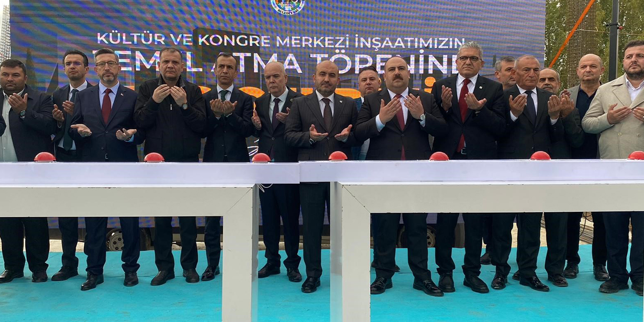 İnönü'de Kültür ve Kongre Merkezi'nin temel atma töreni gerçekleşti