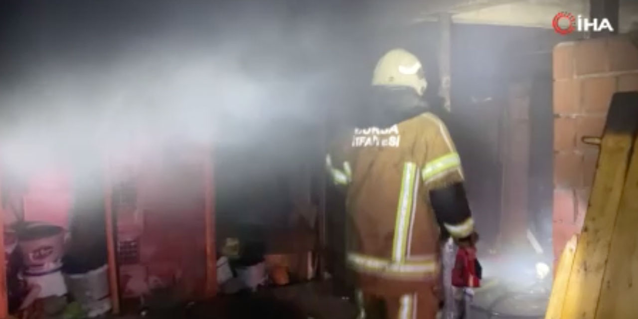 Bursa’da çıkan yangın panik yarattı