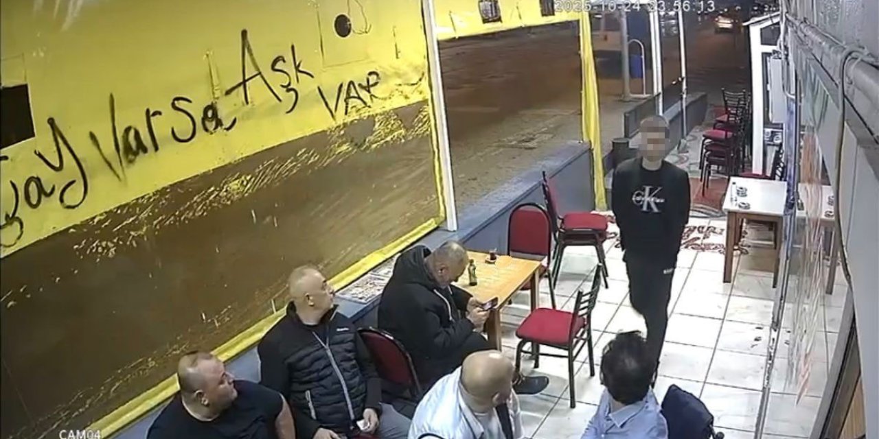 Çay ocağında silahlı saldırıya uğradı