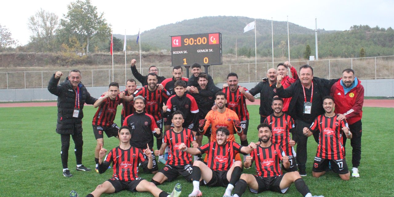 Bozanspor tarihinde bir ilk… (1-0)