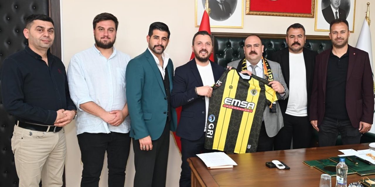 Başkan Hamamcı’ya teşekkür ziyareti