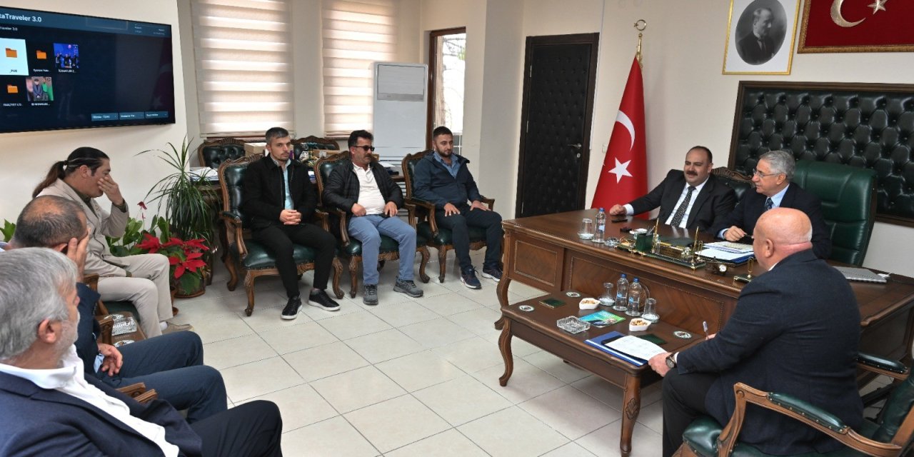 Mücahit Yanılmaz İnönü Belediyesi’ni ziyaret etti