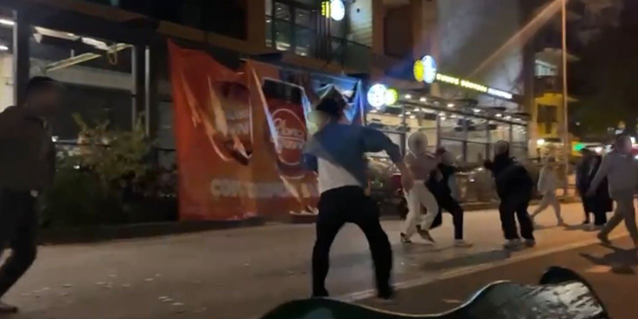 Eskişehir'de gençler ortalığı savaş alanına çevirdi!