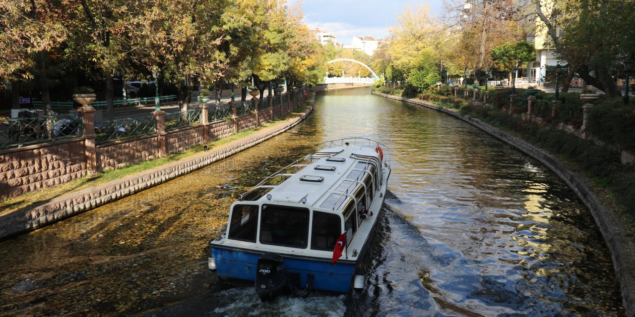 Eskişehir'in kartpostallık görüntüler oluştu