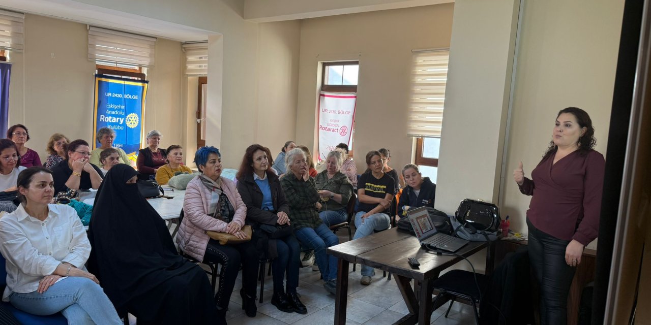 Odunpazarı'ndan kadınlara sağlık eğitimi