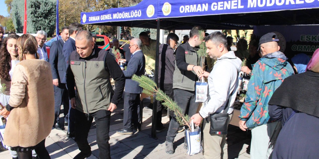 29 Ekim’e özel fidan dağıtımı