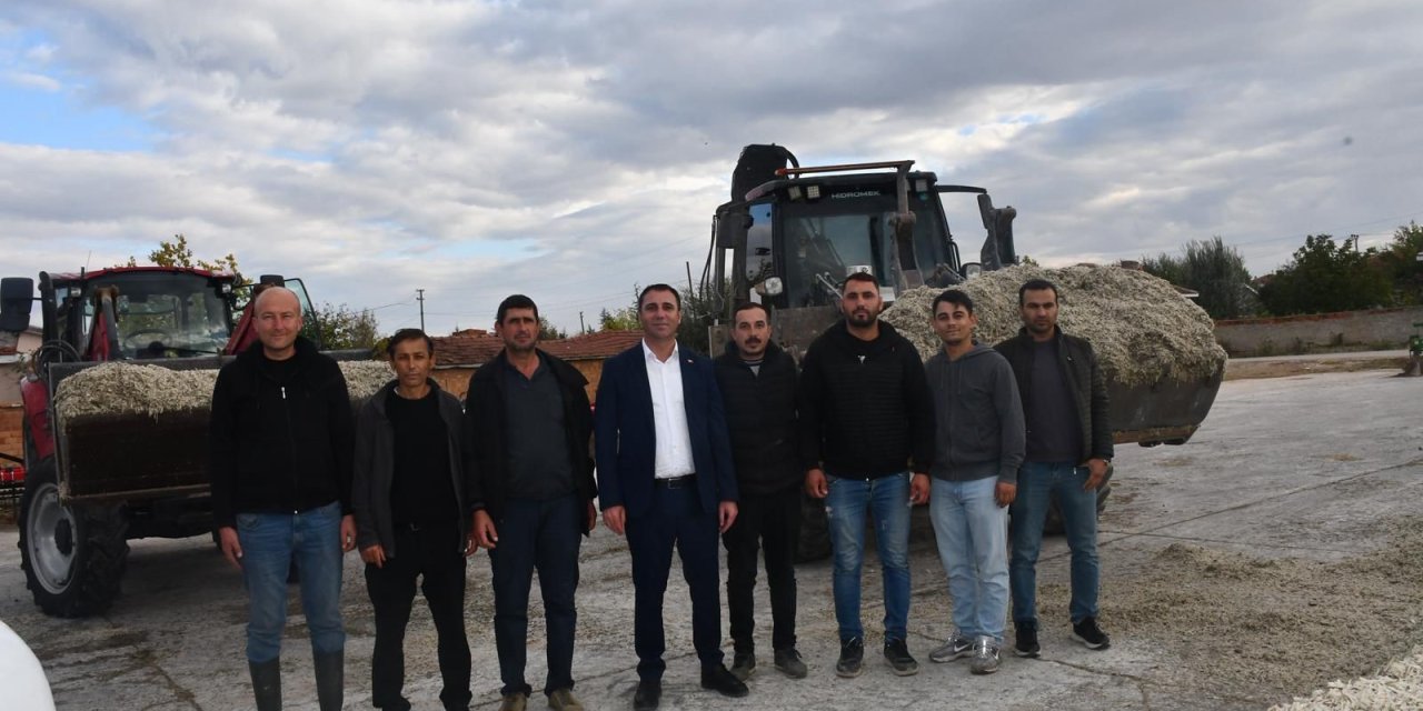 Beylikova'da hayvancılıkla uğraşan vatandaşlara önemli destek