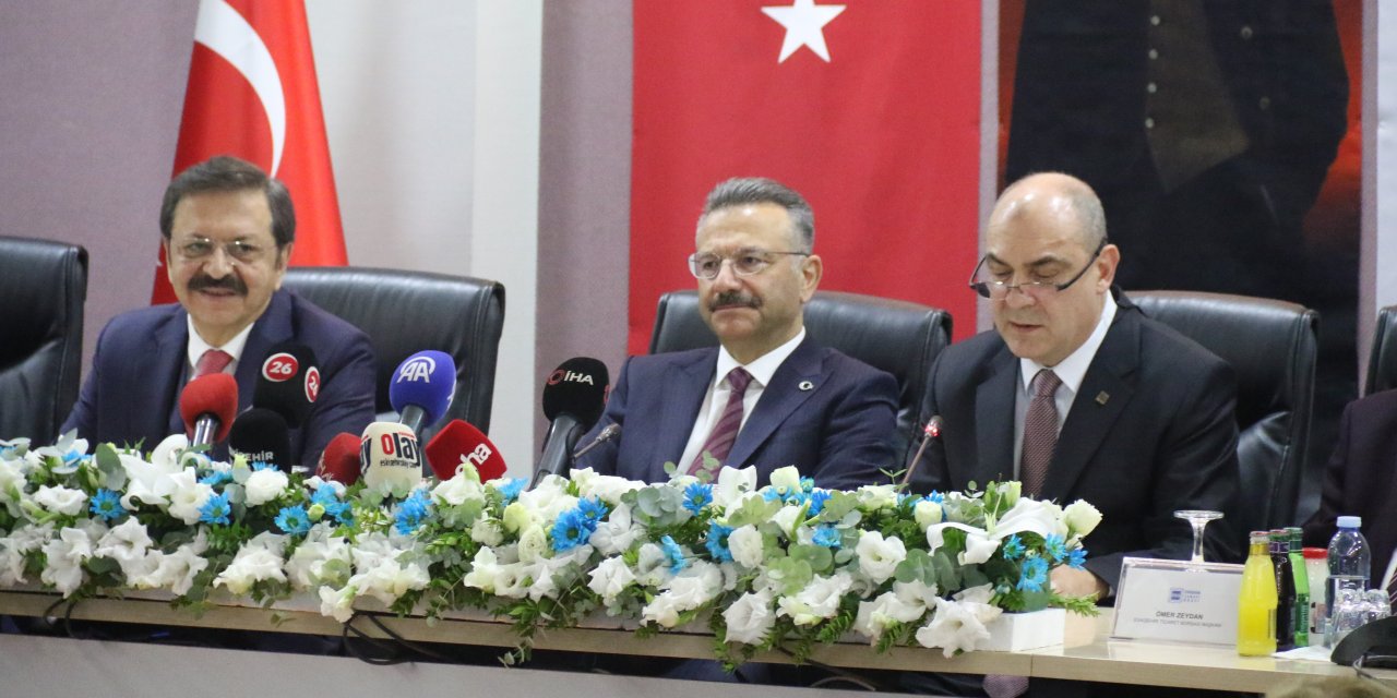 TOBB Başkanı Hisarcıklıoğlu Eskişehir'e geldi!