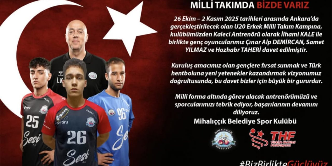 Mihalıççık’ta milli gurur