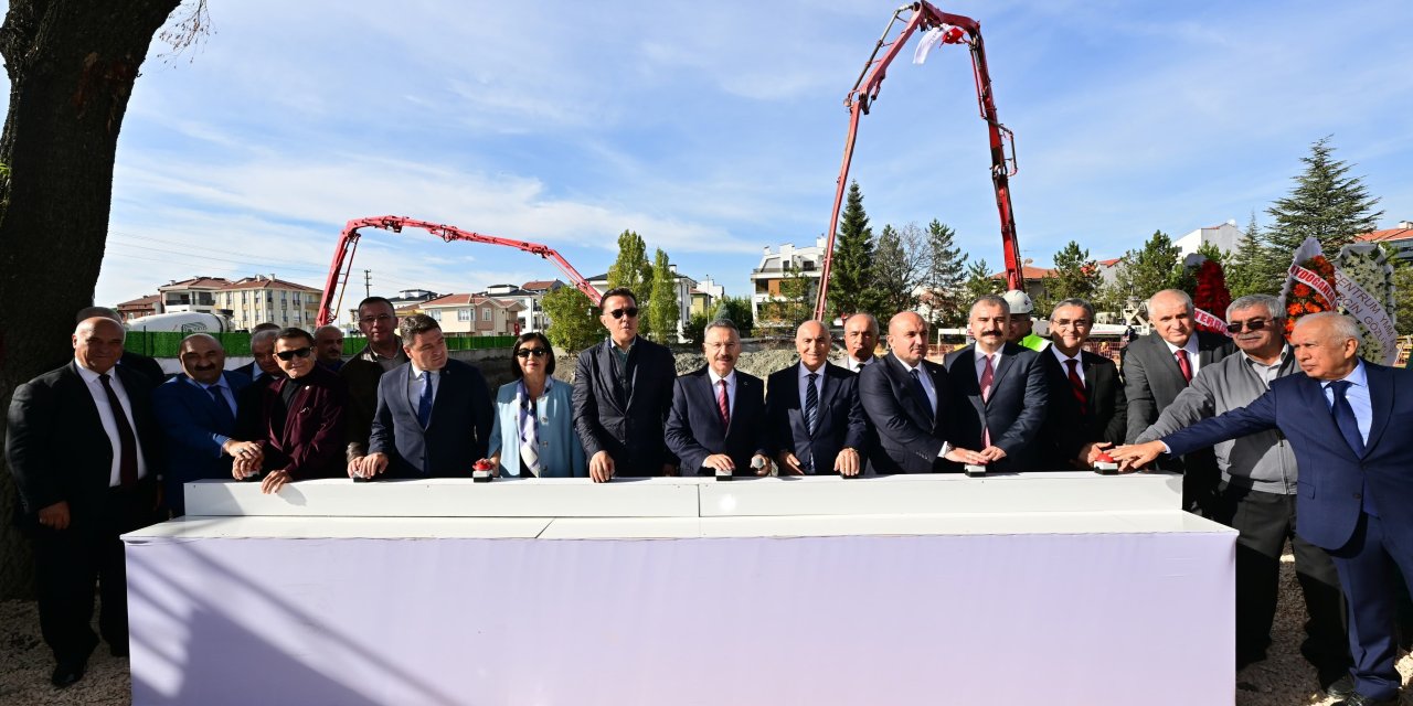 Eskişehir'de huzurevi temel atma töreni gerçekleştirildi