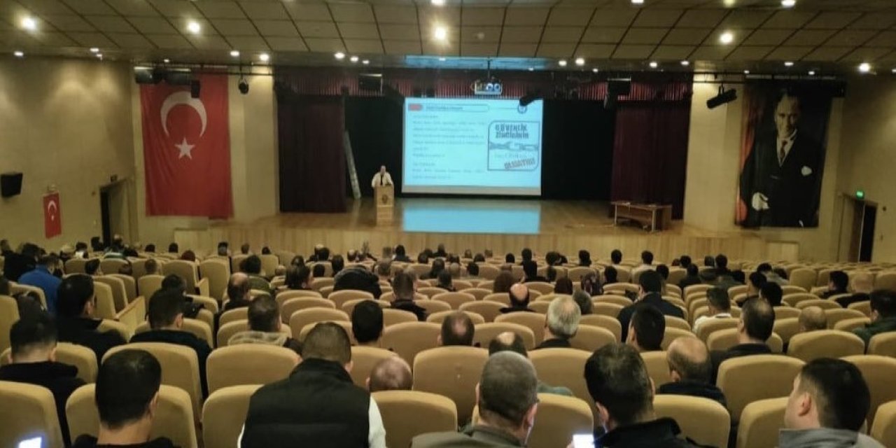 Eskişehir'de güvenlik görevlilerine eğitim verildi