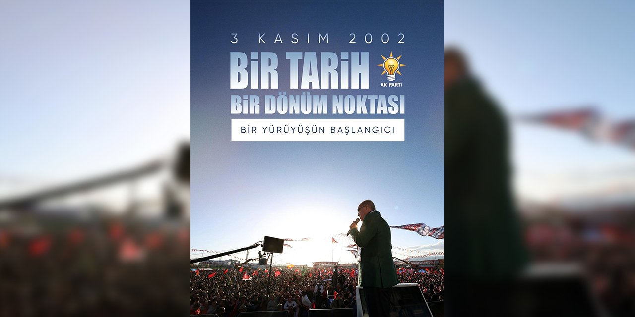 "3 Kasım 2002 bir yolculuğun başlangıcıydı"
