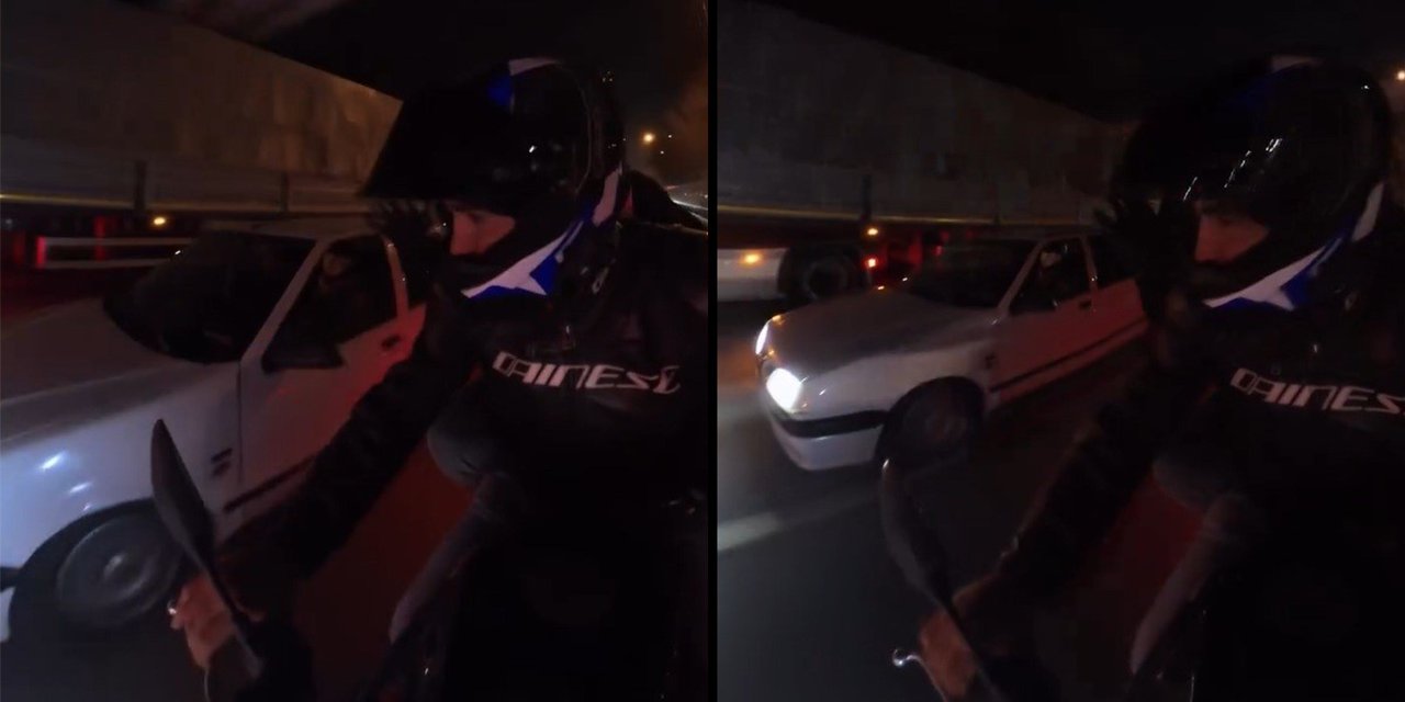 Eskişehir’de motosiklete yandan çarpıp kaçtı