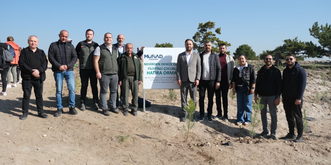 "Filistinli Çocuklar Hatıra Ormanı“ oluşturuldu