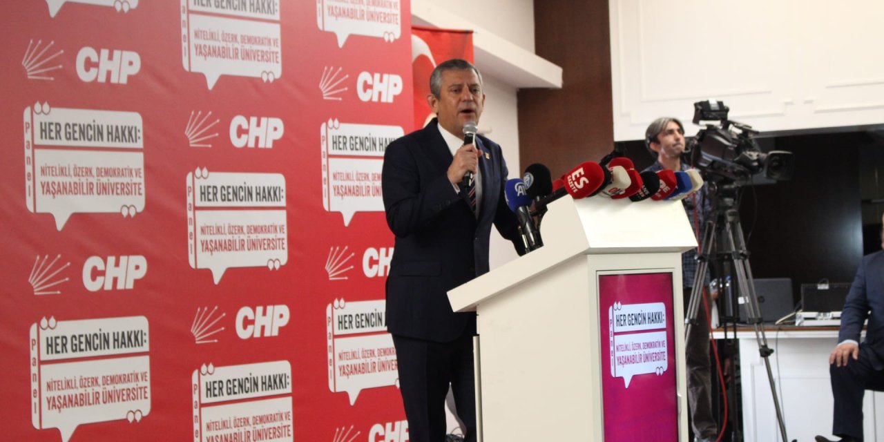 Özgür Özel: “YÖK'ü yok edeceğiz"