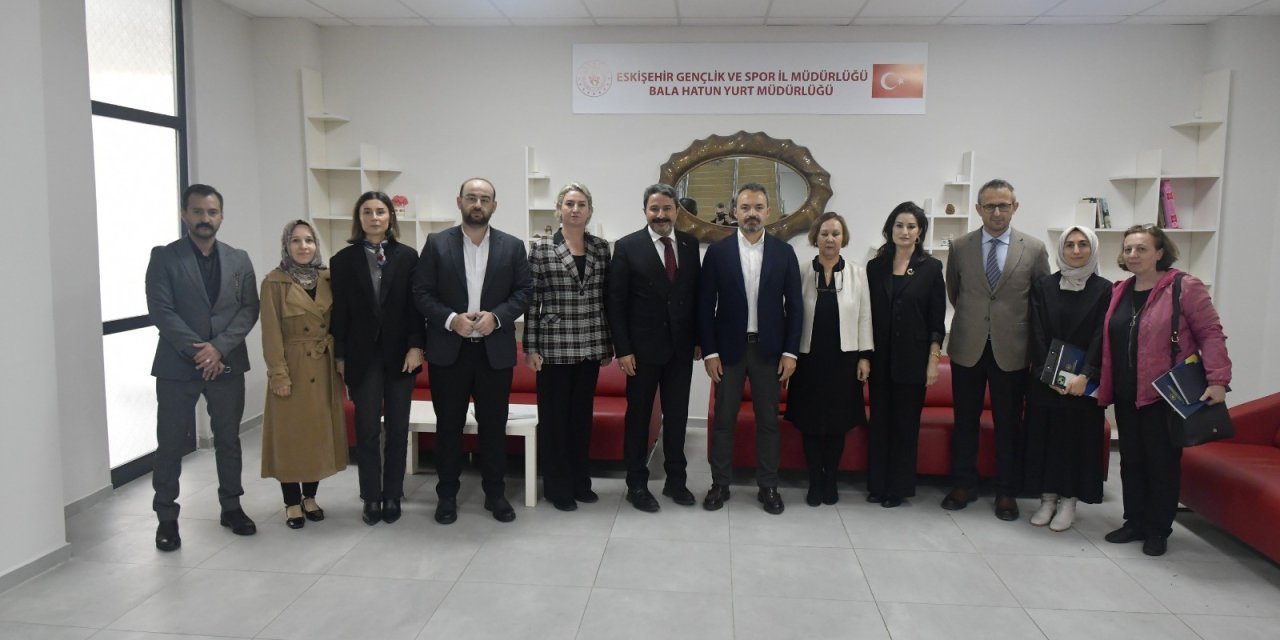 Eskişehir'deki yurtlarda inceleme yapıldı