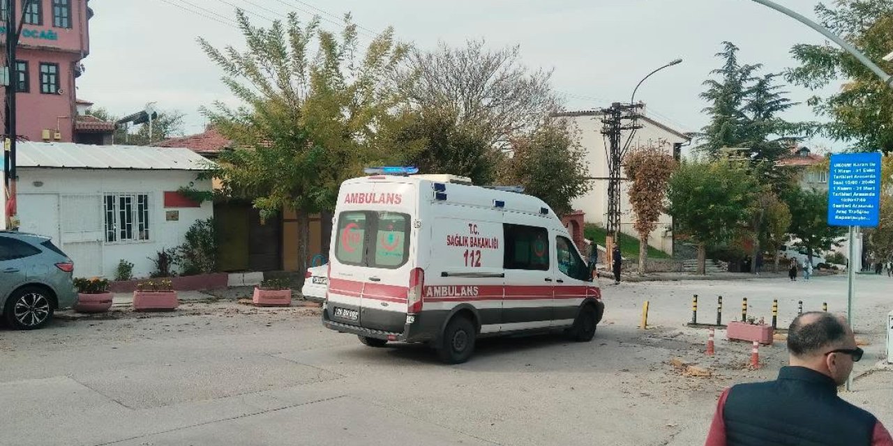 Eskişehir’de ambulans demir dubalar yüzünden vakaya gidemedi