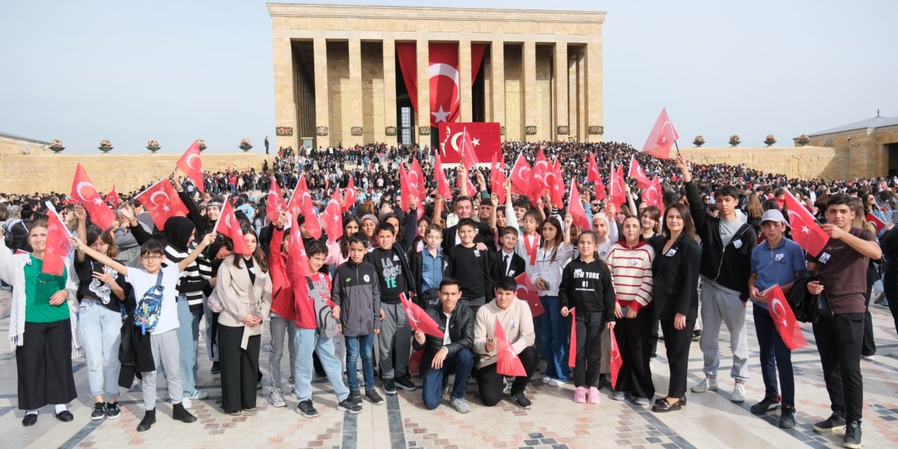 Sivrihisarlı gençler Anıtkabir’i ziyaret etti
