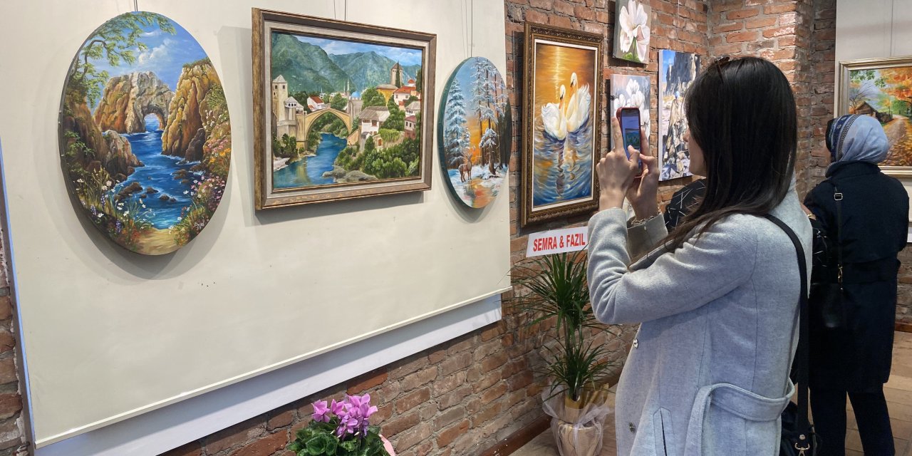 ‘Before & After Yağlı Boya Sergisi açıldı