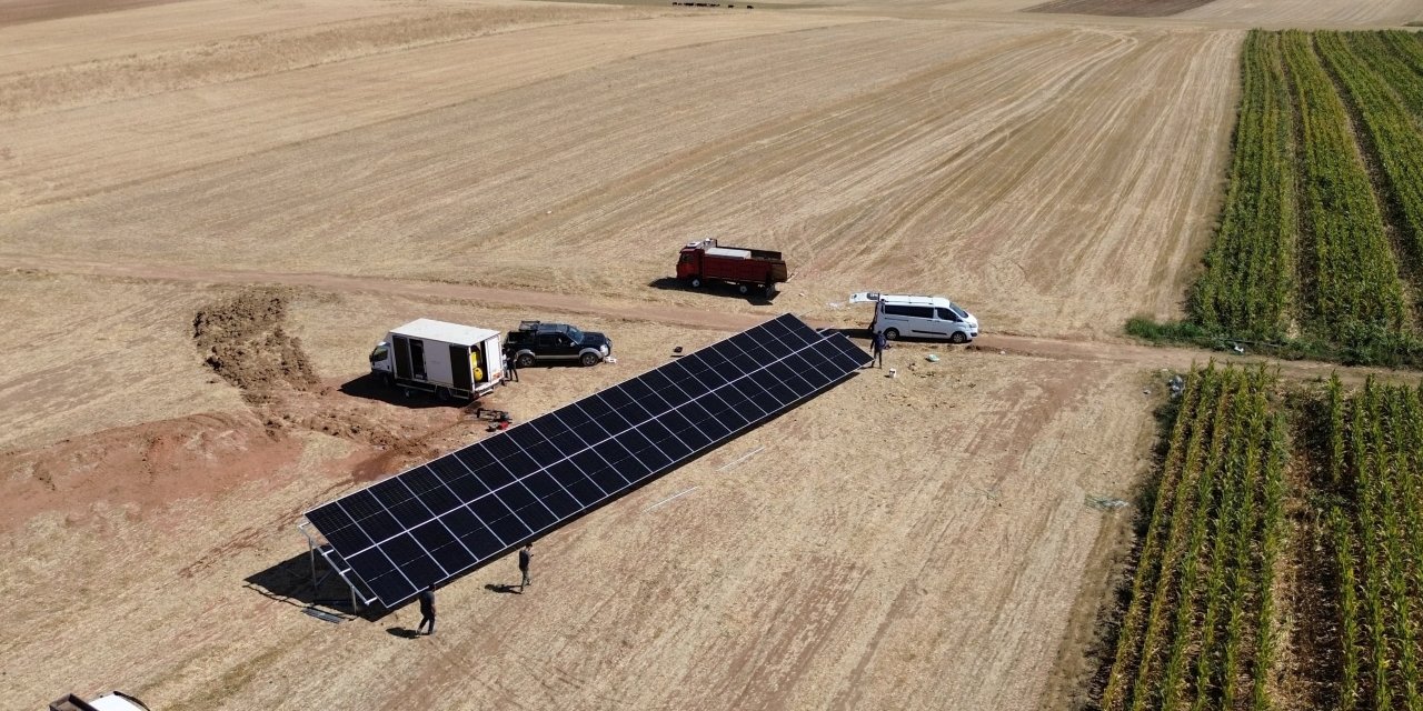 ESKİ'den güneş enerjisiyle su temini