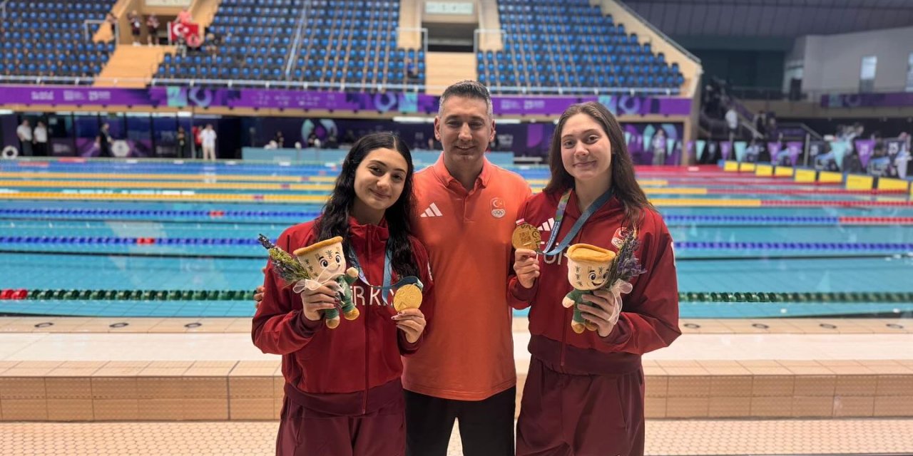 Eskişehirli yüzücüler madalya şov yaptılar