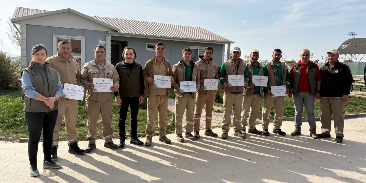 Odunpazarı Sahipsiz Sokak Hayvanları Bakım Merkezi'nde eğitim