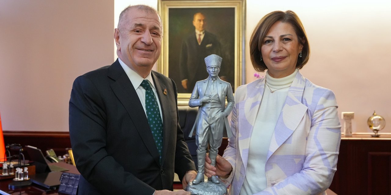 Ümit Özdağ Başkan Ünlüce'yi ziyaret etti