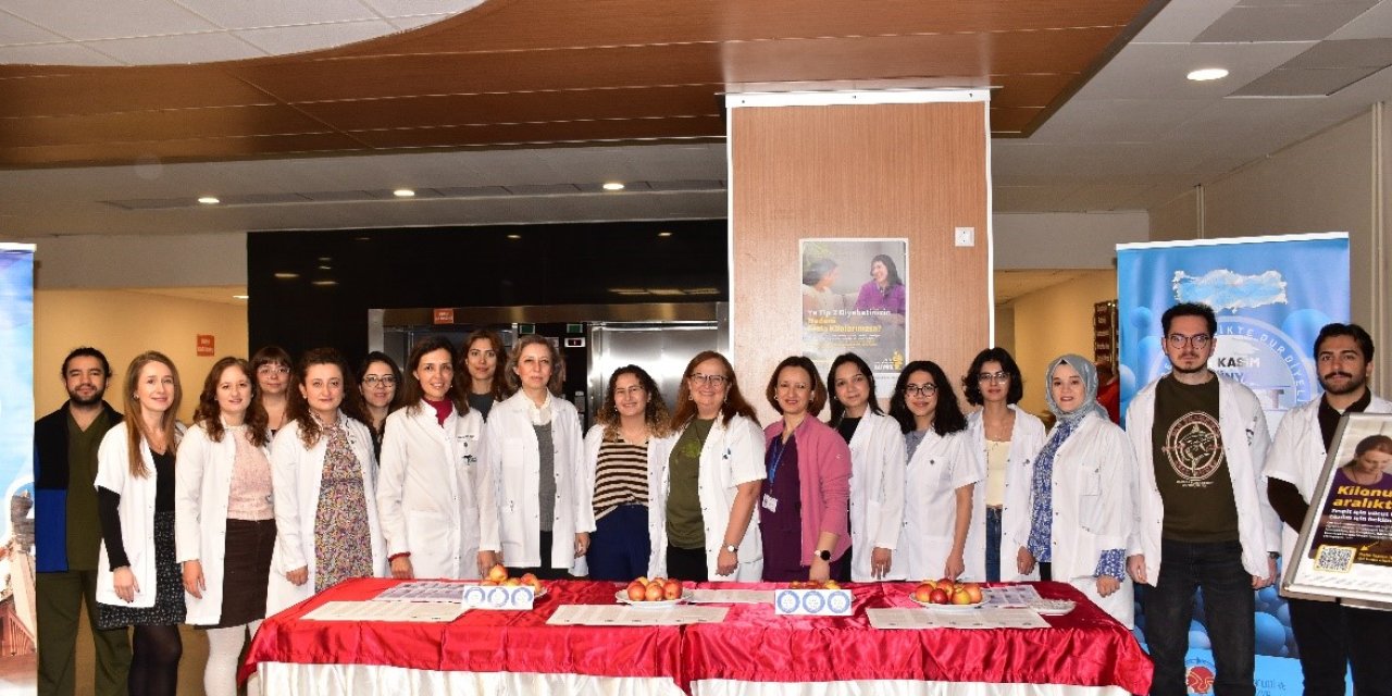 ESOGÜ'de 14 Kasım Dünya Diyabet Günü için stant kuruldu